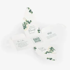 Gastgeschenk Anzuchtset Box "Eukalyptus Geometrie"