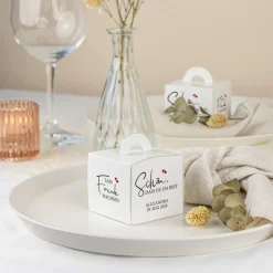 Gastgeschenk Anzuchtset Box "Kalligrafie"