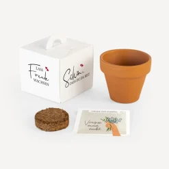 Gastgeschenk Anzuchtset Box 