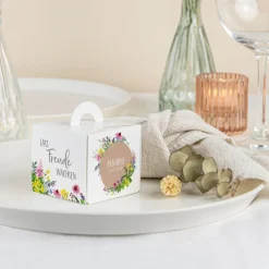 Gastgeschenk Anzuchtset Box "Wildblumen"