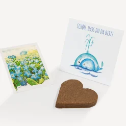 Gastgeschenk Anzuchtset Herz 