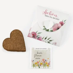 Gastgeschenk Anzuchtset Herz 