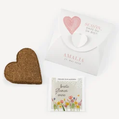Gastgeschenk Anzuchtset Herz "Herz"
