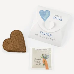 Gastgeschenk Anzuchtset Herz 