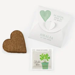 Gastgeschenk Anzuchtset Herz 