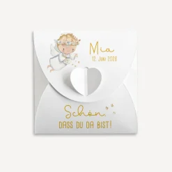 Gastgeschenk Anzuchtset Herz "Kleiner Engel"