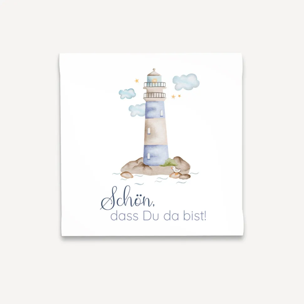 Gastgeschenk Anzuchtset Herz "Leuchtturm"