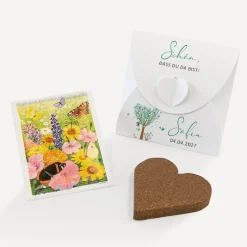 Gastgeschenk Anzuchtset Herz "Baum Herzen"