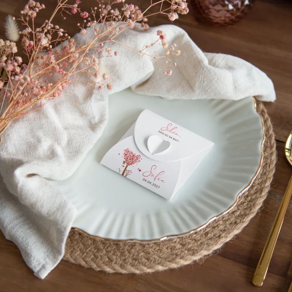 Gastgeschenk Anzuchtset Herz "Baum Herzen"