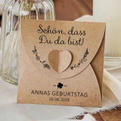 Gastgeschenk Anzuchtset Herz