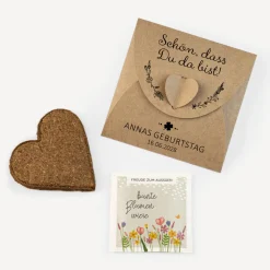 Gastgeschenk Anzuchtset Herz