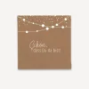 Gastgeschenk Anzuchtset Herz "Party Lights"