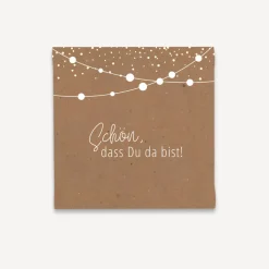Gastgeschenk Anzuchtset Herz "Party Lights"