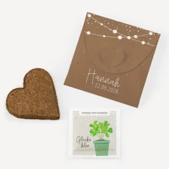 Gastgeschenk Anzuchtset Herz 