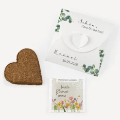 Gastgeschenk Anzuchtset Herz 