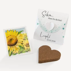 Gastgeschenk Anzuchtset Herz