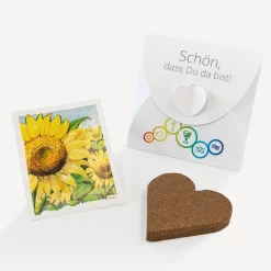 Gastgeschenk Anzuchtset Herz 