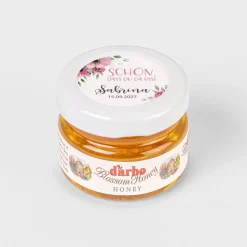 Gastgeschenk Blütenhonig mit Aufkleber "Bohemian Summer"