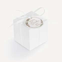 Gastgeschenk Box + Anhänger "Boho Pampas"