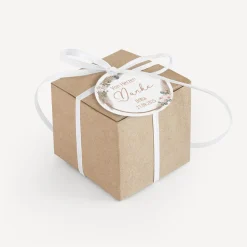 Gastgeschenk Box + Anhänger "Boho Pampas"