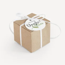 Gastgeschenk Box + Anhänger "Green Magic"