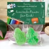 Gastgeschenk Einschulung Tüte transparent + Etikett "Stifte"