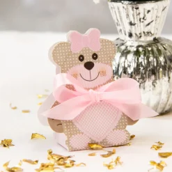 Gastgeschenk kleiner Teddybär rosa