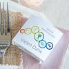 Gastgeschenk Kommunion Banderole Mini Schokolade Regenbogen Symbole