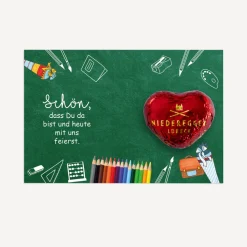 Gastgeschenk Mini Klappkarte