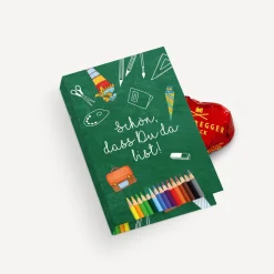 Gastgeschenk Mini Klappkarte
