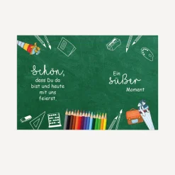 Gastgeschenk Mini Klappkarte