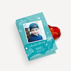 Gastgeschenk Mini Klappkarte 