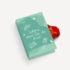 Gastgeschenk Mini Klappkarte 