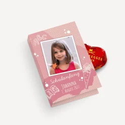 Gastgeschenk Mini Klappkarte 