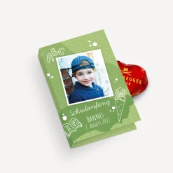 Gastgeschenk Mini Klappkarte 