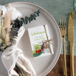 Gastgeschenk Mini Klappkarte 