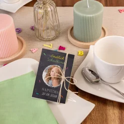 Gastgeschenk Mini Klappkarte 