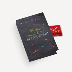 Gastgeschenk Mini Klappkarte 