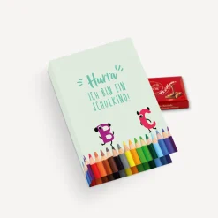 Gastgeschenk Mini Klappkarte 