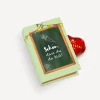 Gastgeschenk Mini Klappkarte "Hurra Schulkind"