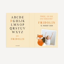 Gastgeschenk Mini Klappkarte 