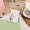 Gastgeschenk Mini Klappkarte "Zuckertüte modern"