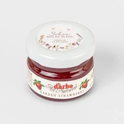 Gastgeschenk Mini Konfitüre mit Aufkleber