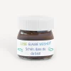 Gastgeschenk Mini Nutella Glas Junge "Liebe Glaube Weisheit"