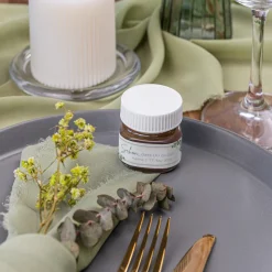 Gastgeschenk Mini Nutella Glas + Aufkleber 