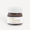 Gastgeschenk Mini Nutella Glas mit Aufkleber "Kreuz mit Symbolen"