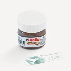 Gastgeschenk Mini Nutella Glas