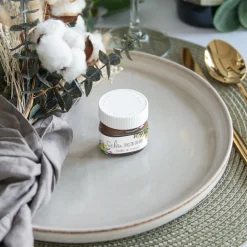 Gastgeschenk Mini Nutella Glas "Wildblumen"