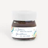 Gastgeschenk Mini Nutella Glas mit Aufkleber "Kreislauf des Lebens"