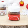 Gastgeschenk Mini Nutella Glas mit Aufkleber "Weihnachtselche"